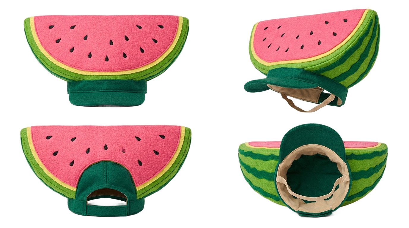 watermelon hat png PNG transparent background