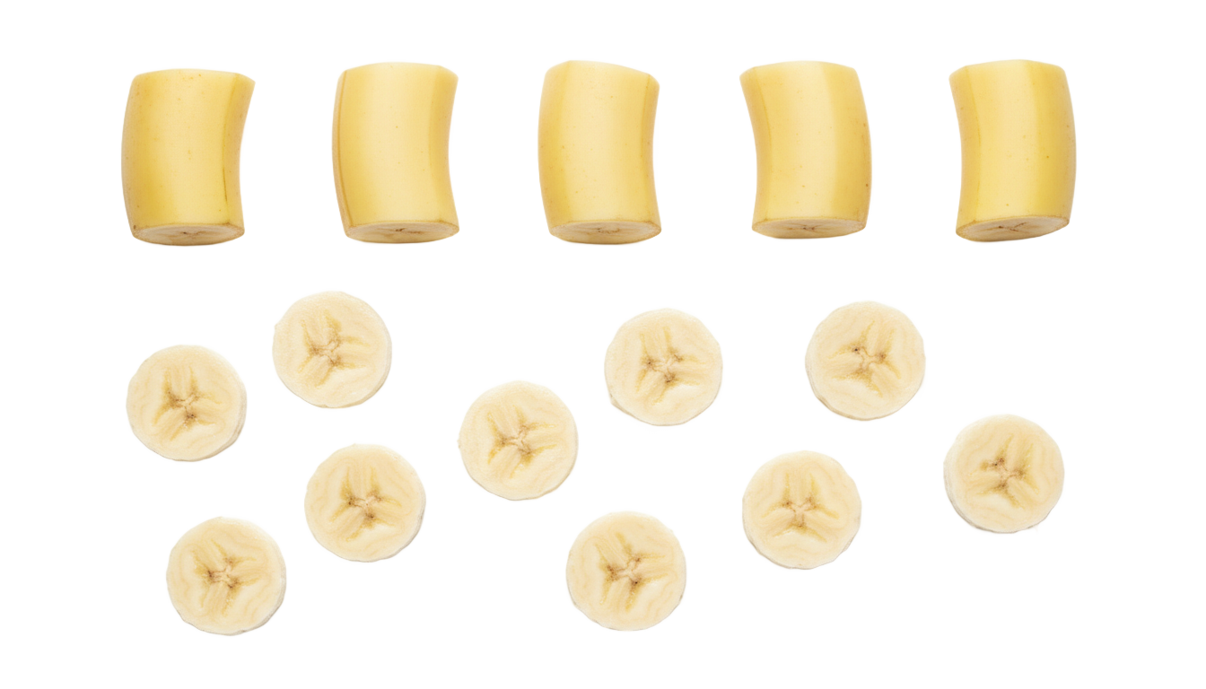 banana pieces png PNG transparent background