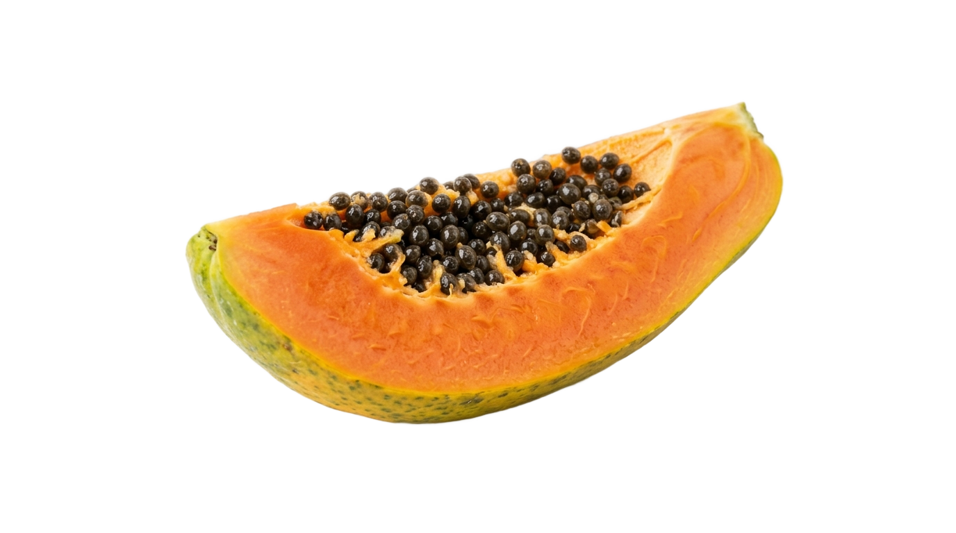 papaya slice png PNG transparent background