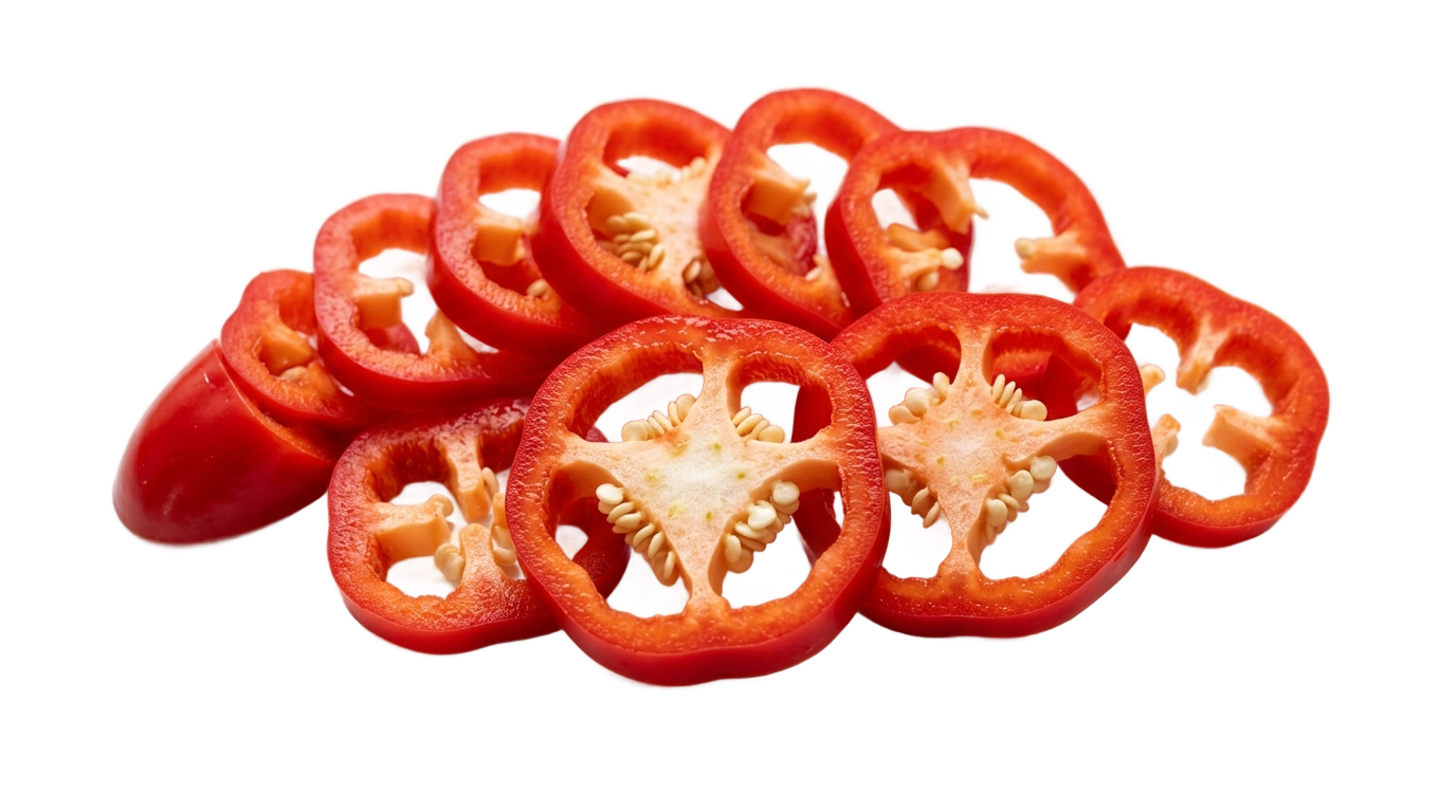 sliced pepper png PNG transparent background