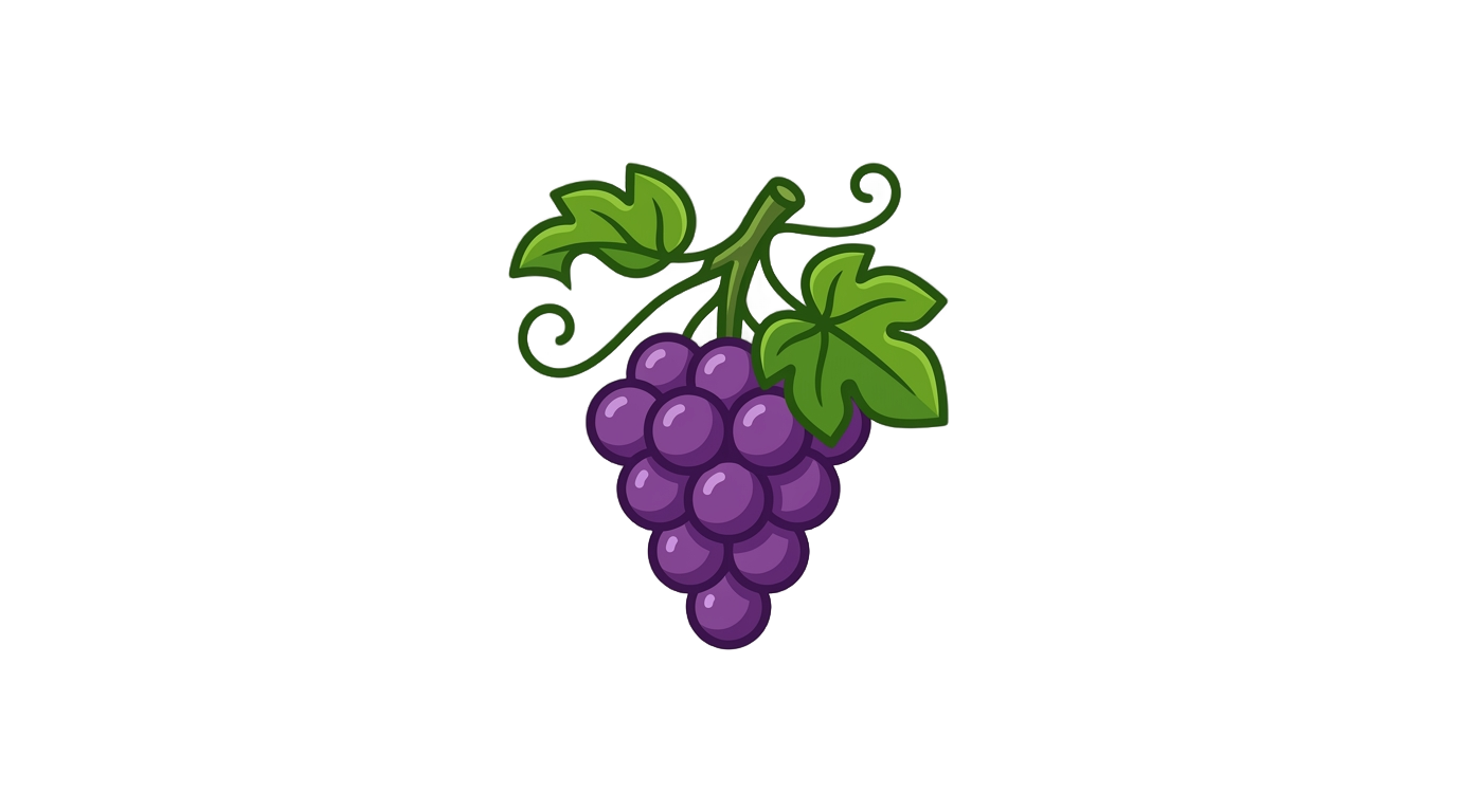 grape icon png PNG transparent background