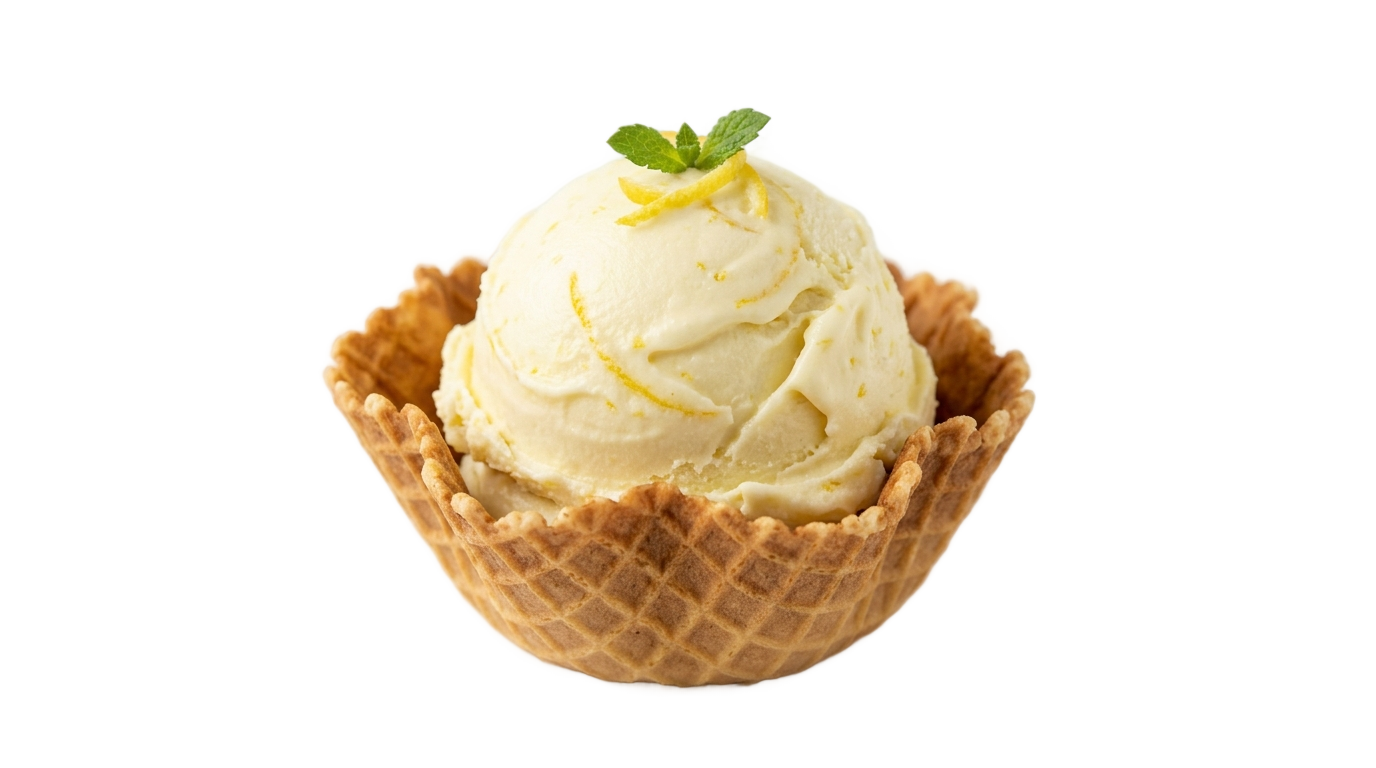 lemon ice cream png PNG transparent background