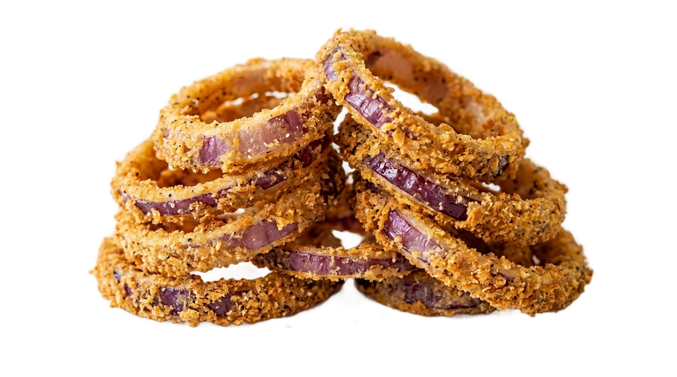red onion rings png PNG transparent background