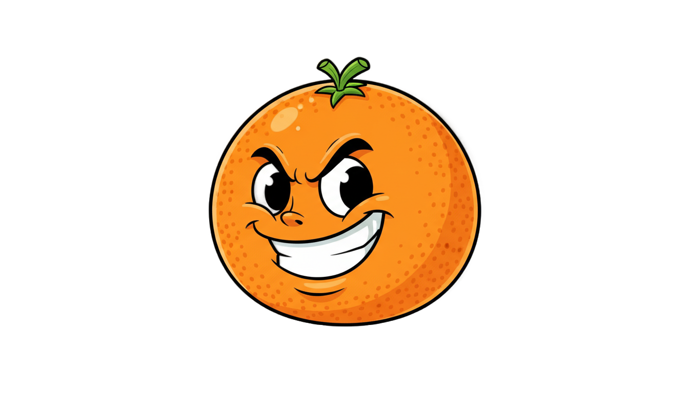 annoying orange png PNG transparent background