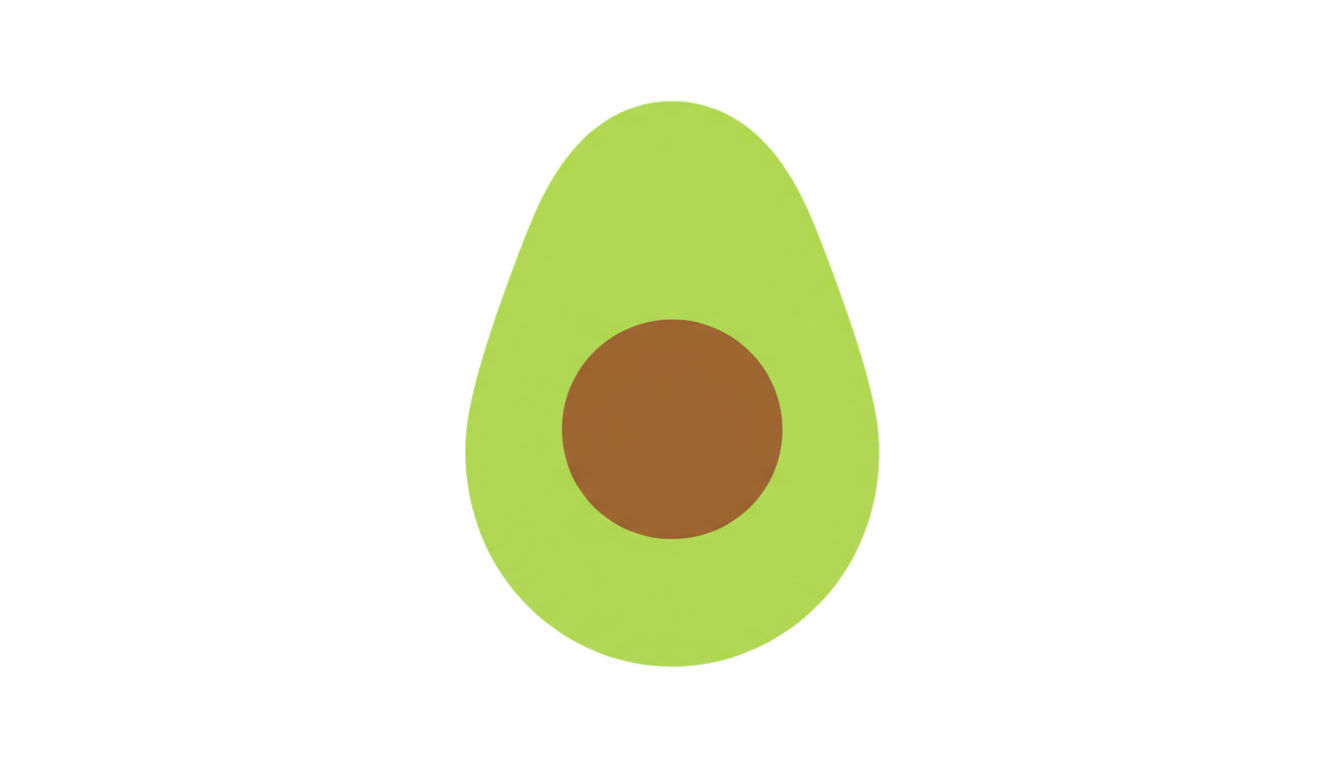 avocado icon png PNG transparent background