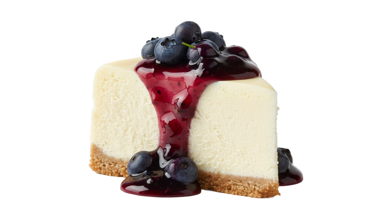 blueberry cheesecake png PNG transparent background