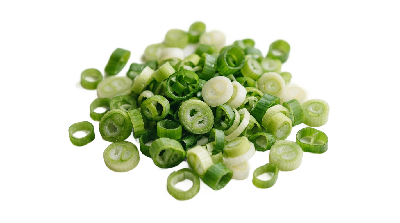 chopped spring onion png PNG transparent background