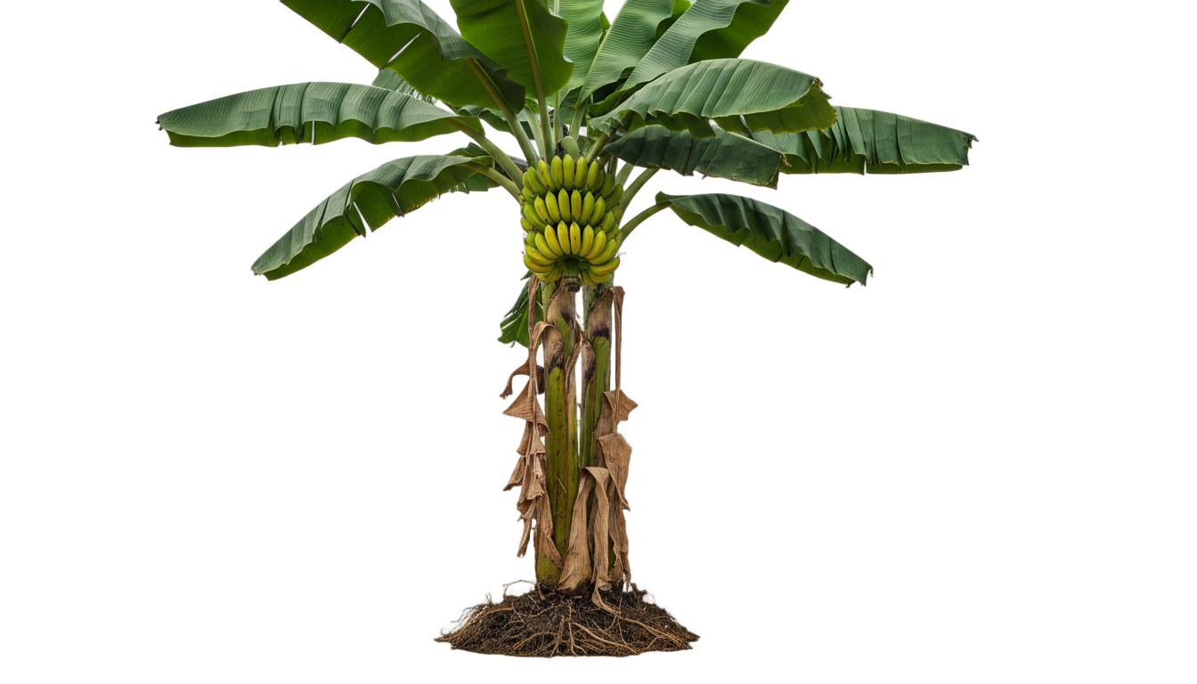 banana tree png vector PNG transparent background