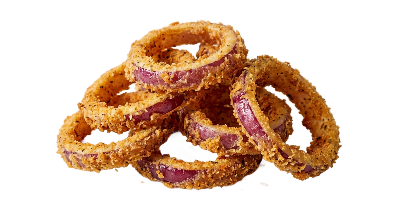 red onion rings png PNG transparent background