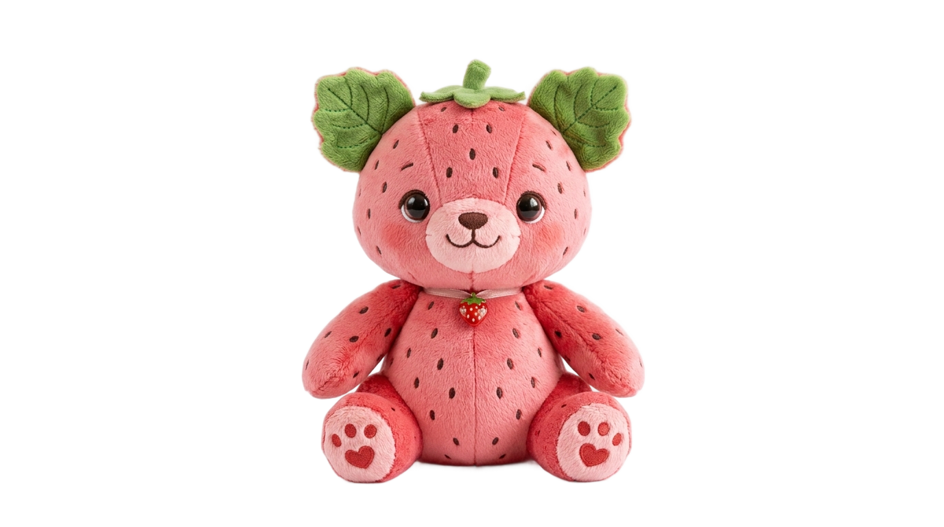 strawberry bear png PNG transparent background