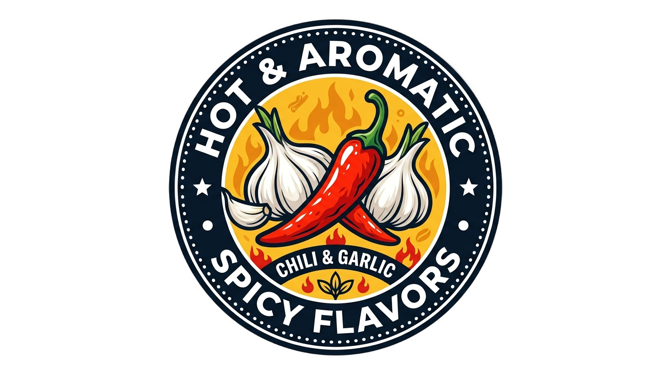 chili garlic logo png PNG transparent background