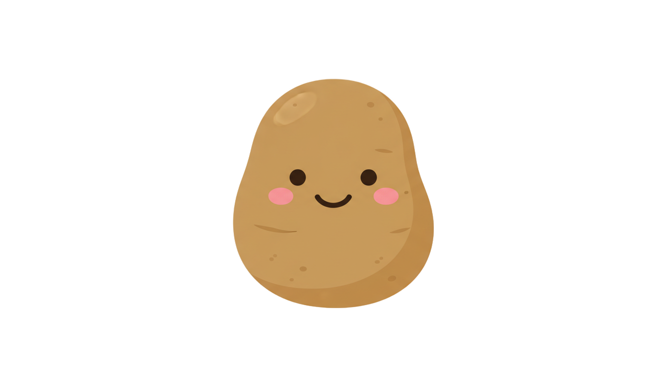 potato emoji png PNG transparent background