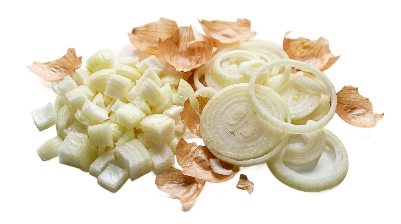 onion pieces png PNG transparent background