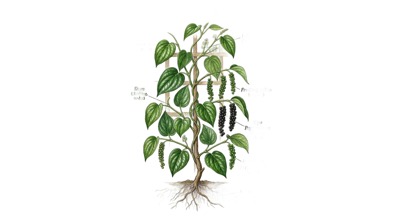 black pepper plant png PNG transparent background