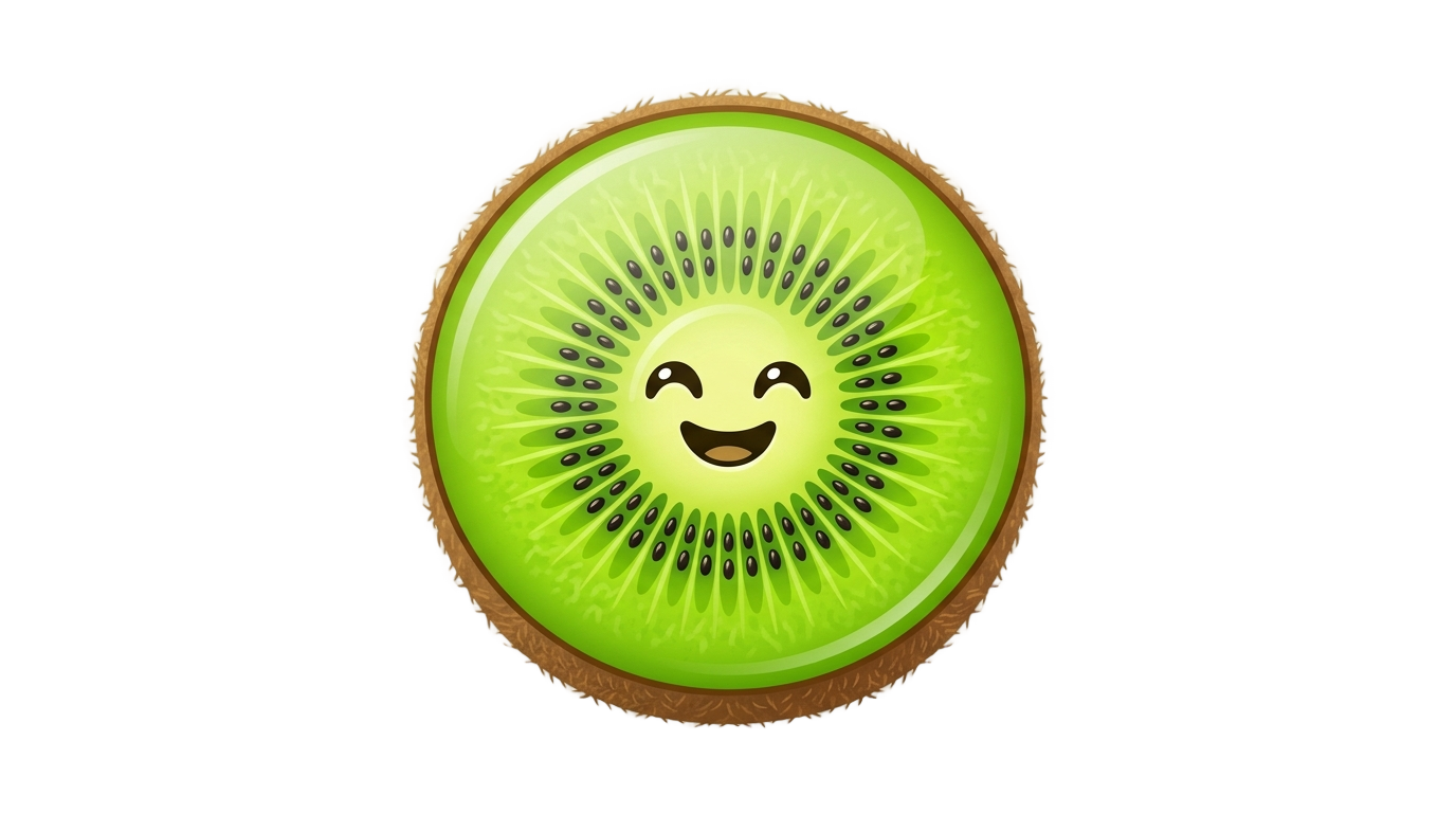 kiwi emoji png PNG transparent background