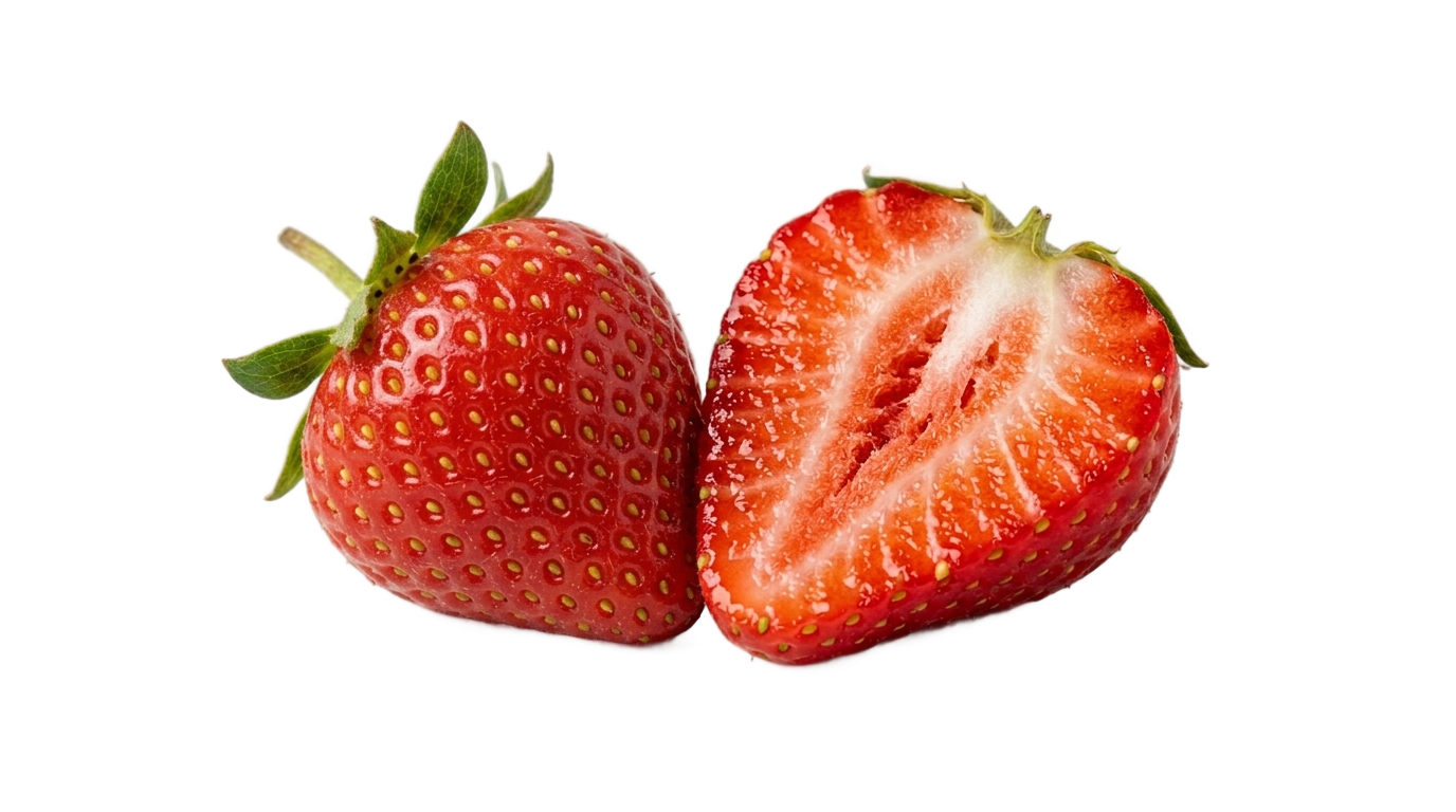 strawberry half png PNG transparent background