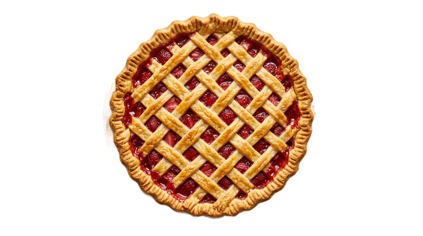 strawberry pie png PNG transparent background