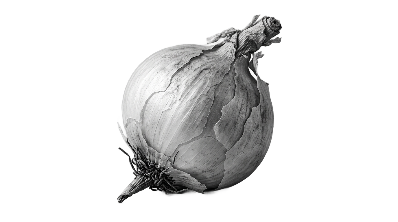onion png black and white PNG transparent background
