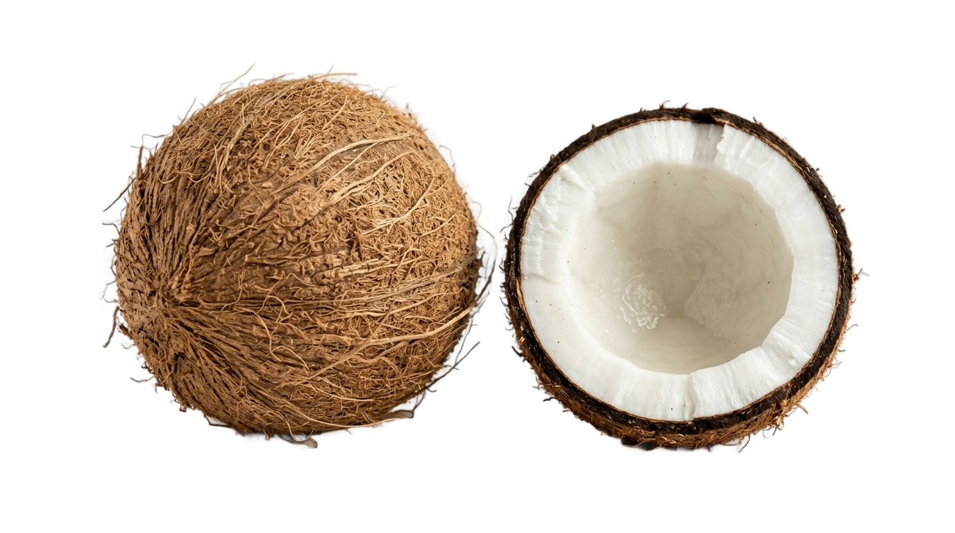 coconut illustration png PNG transparent background