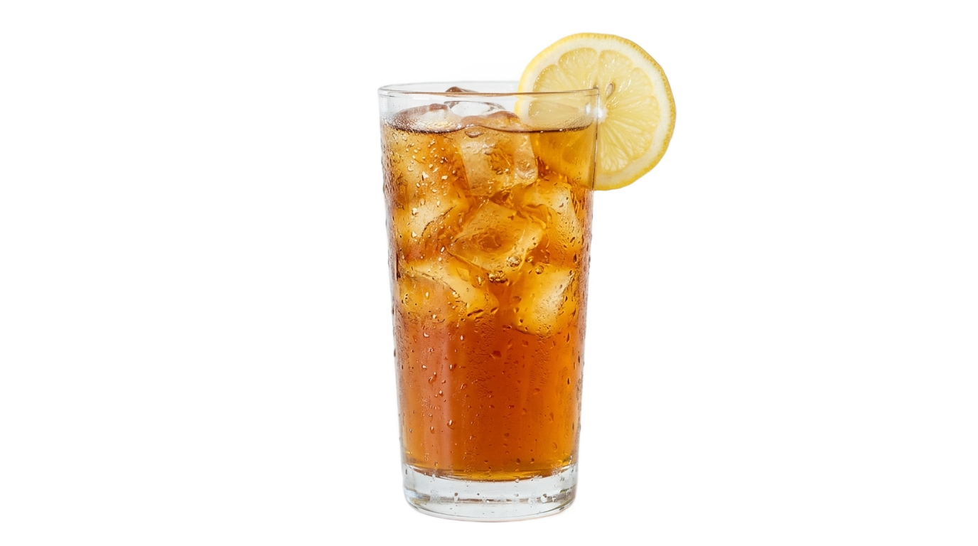 ice lemon tea png PNG transparent background