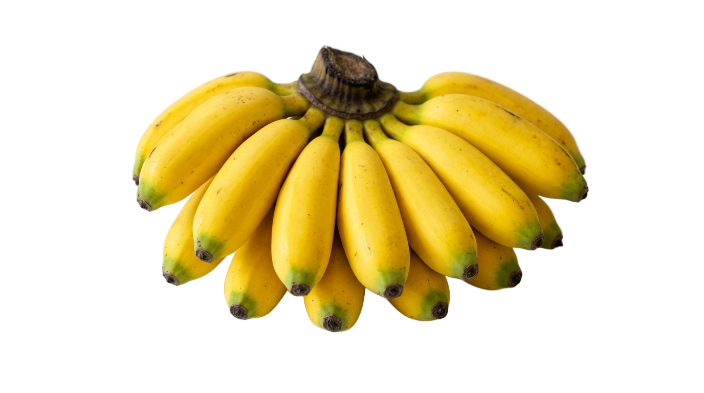 banana nanica png PNG transparent background