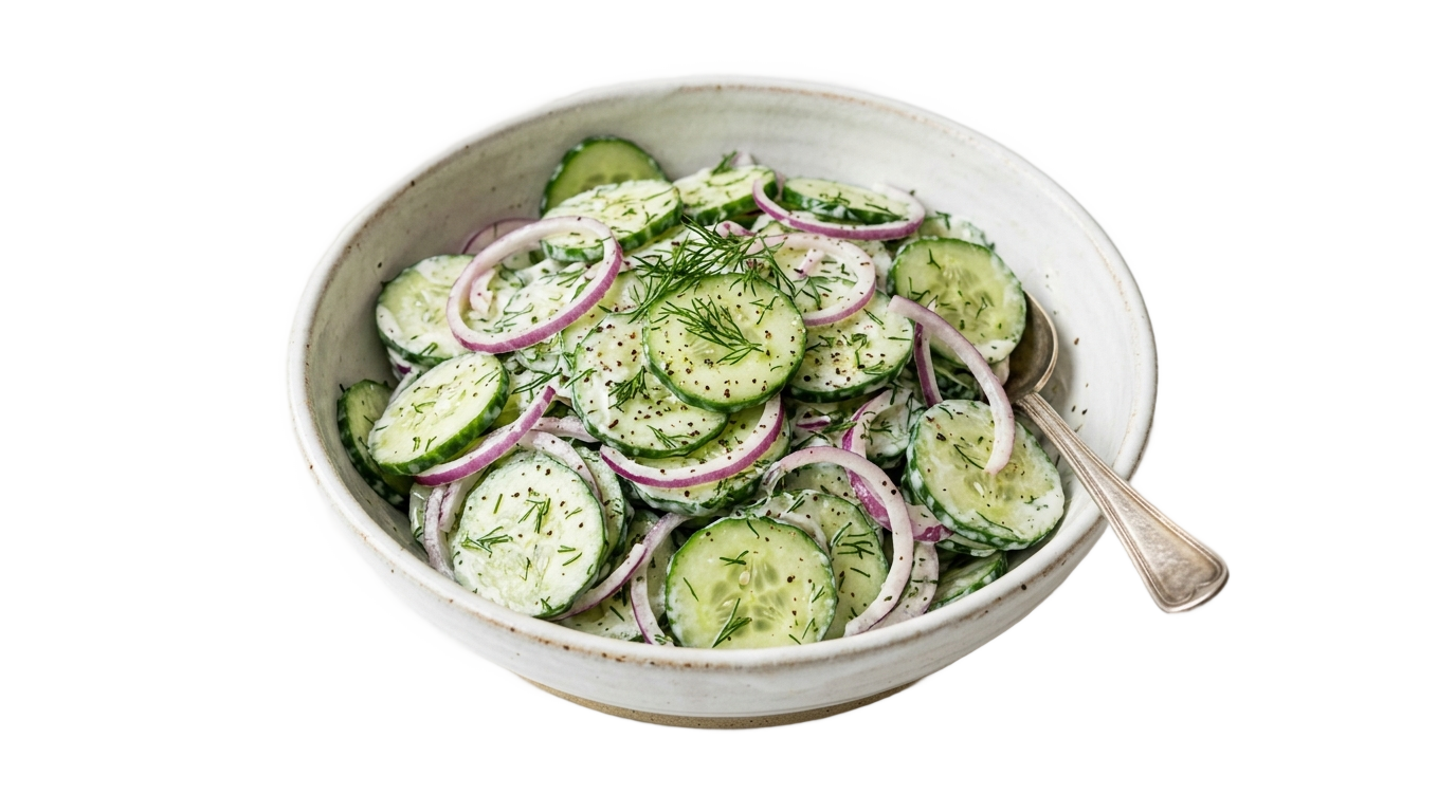cucumber salad png PNG transparent background