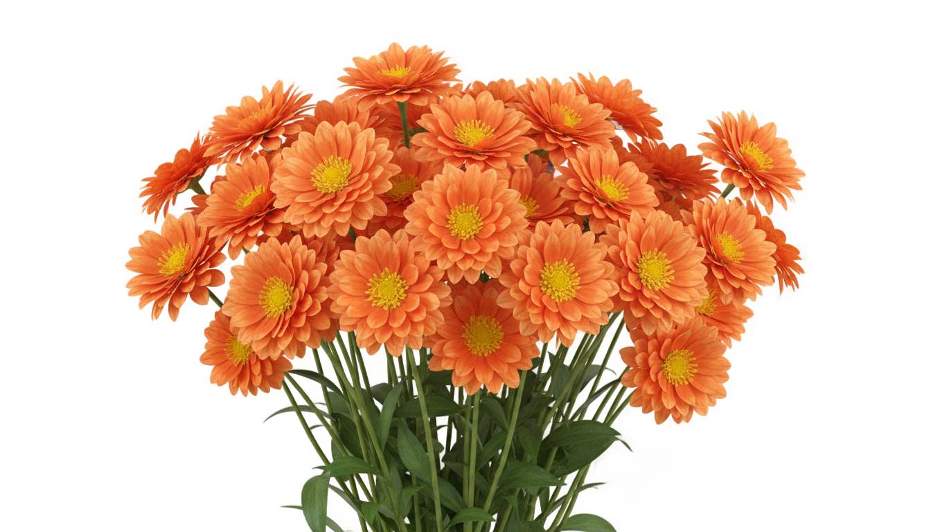 orange flowers png PNG transparent background