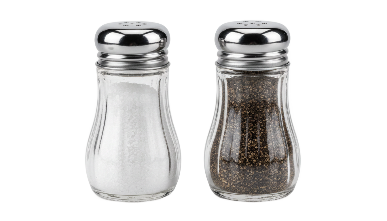 salt and pepper shaker png PNG transparent background