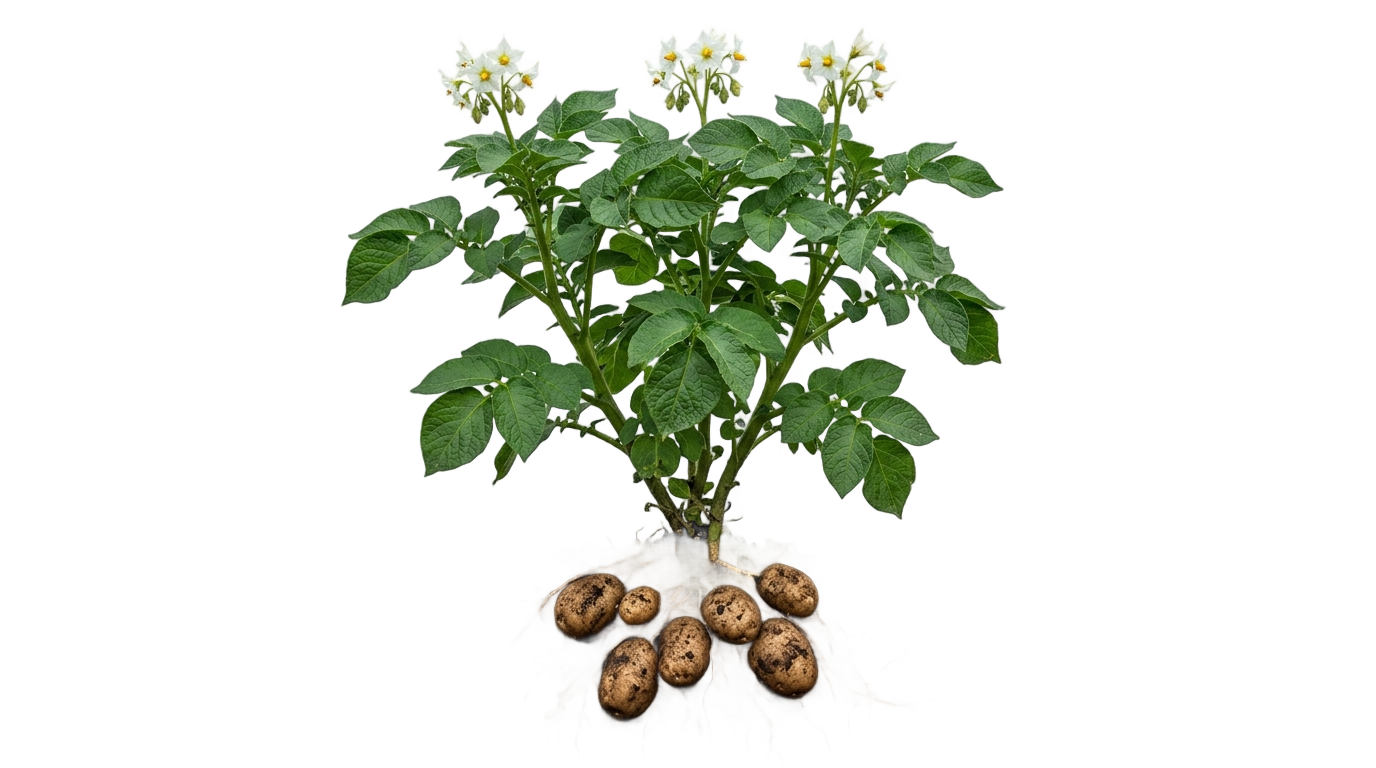 potato plant png PNG transparent background