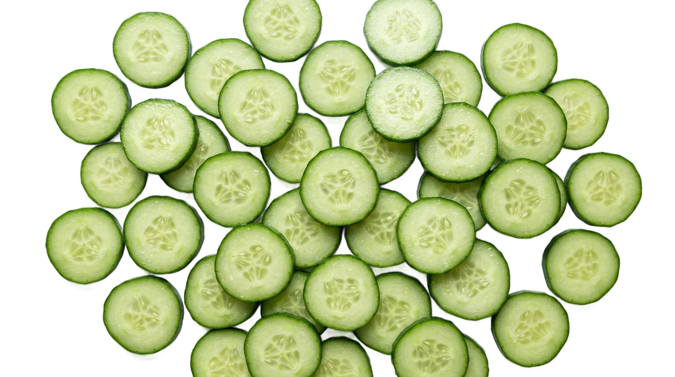 sliced cucumber png PNG transparent background