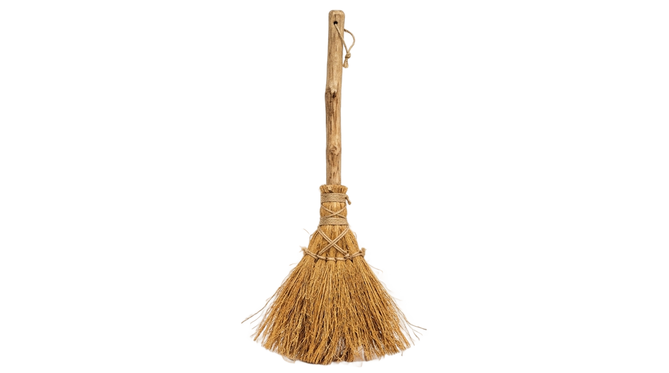 coconut broom png PNG transparent background