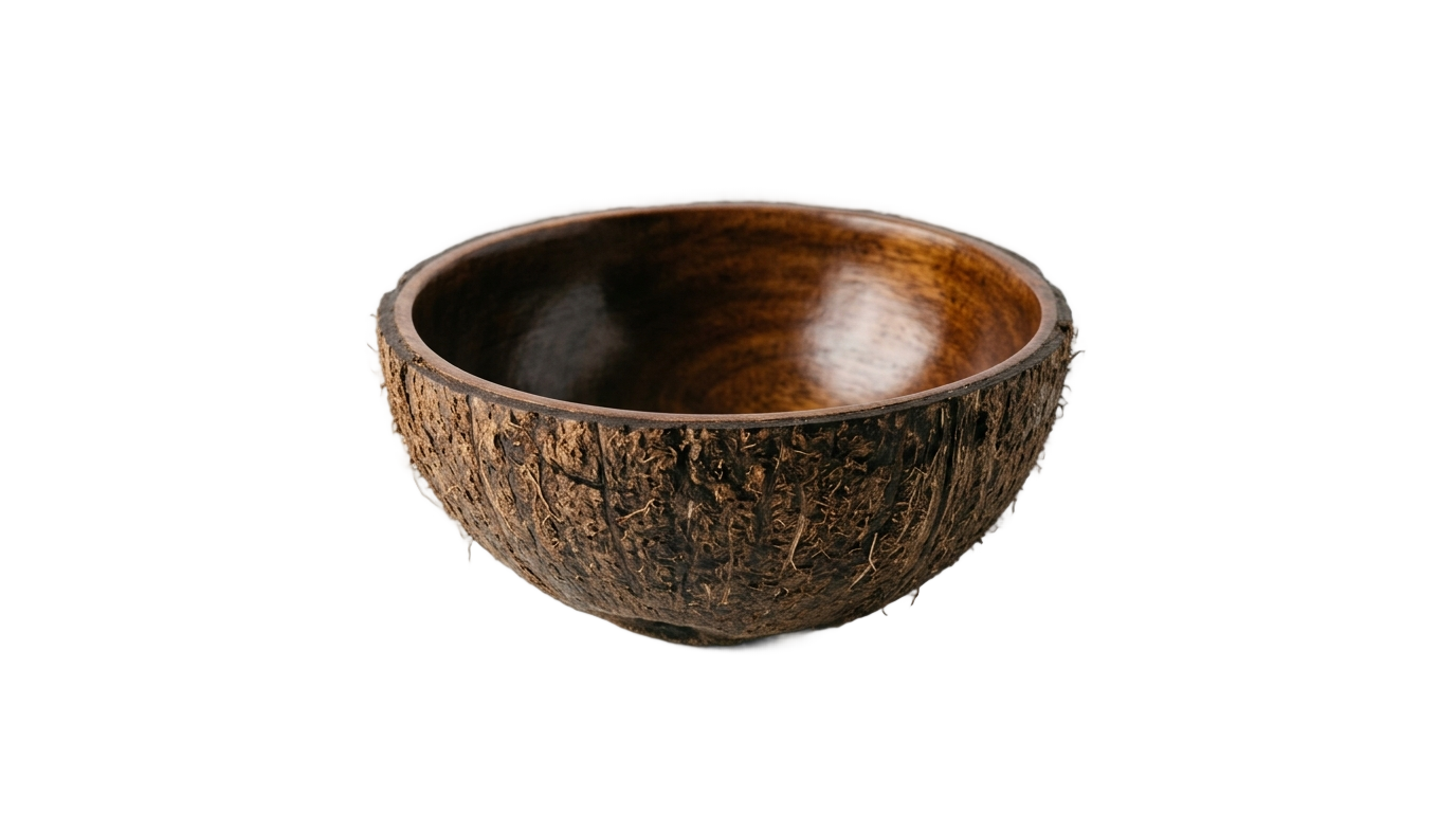 coconut bowl png PNG transparent background