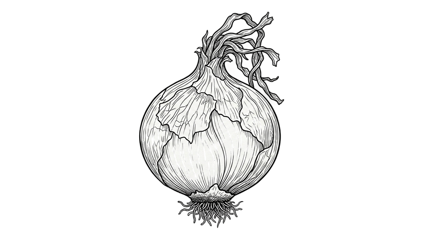 onion clipart black and white png PNG transparent background