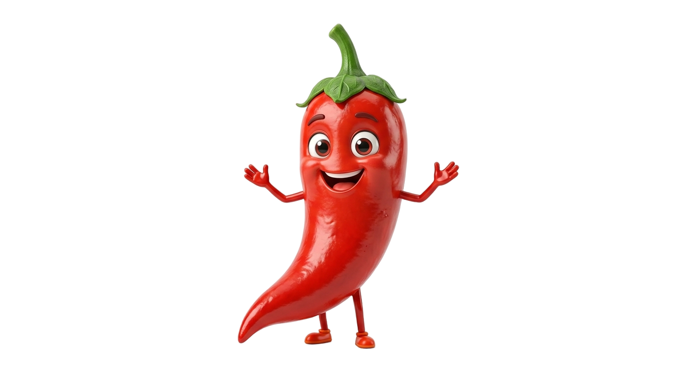 chili cartoon png PNG transparent background