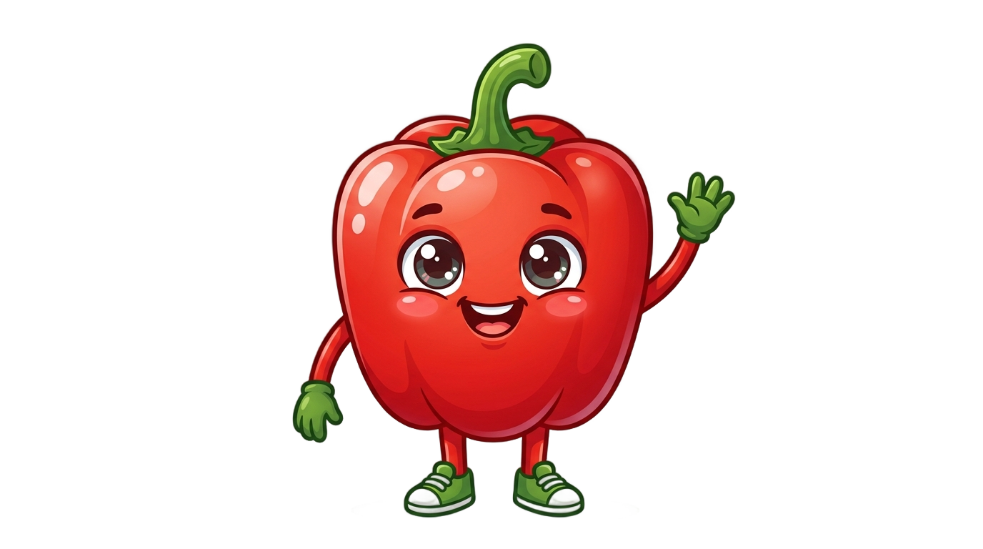 pepper cartoon png PNG transparent background