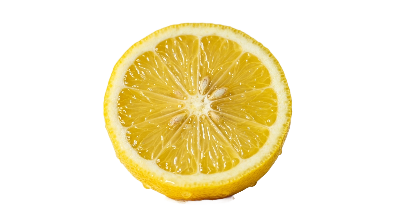 cut lemon png PNG transparent background