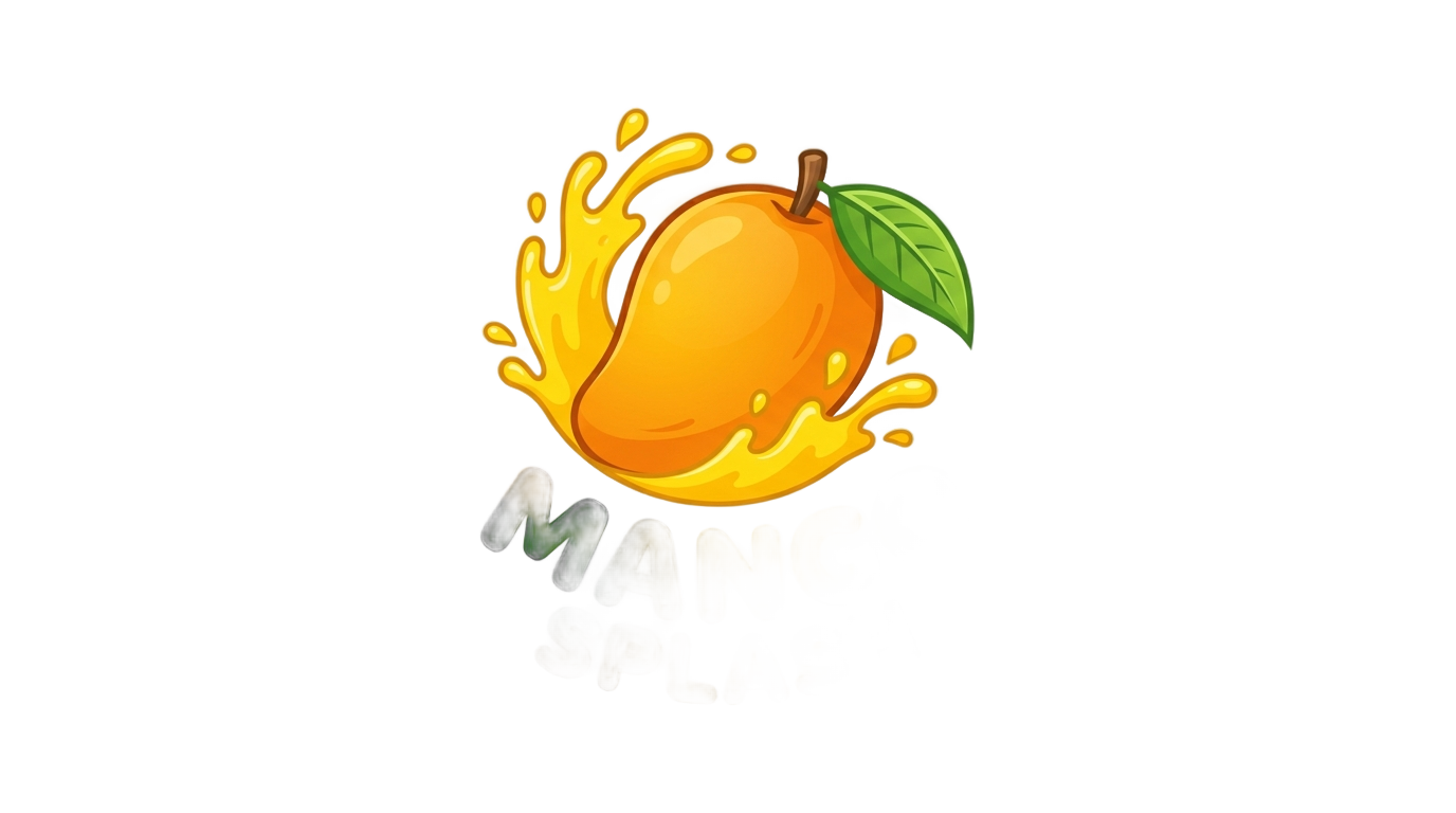 mango juice logo png PNG transparent background
