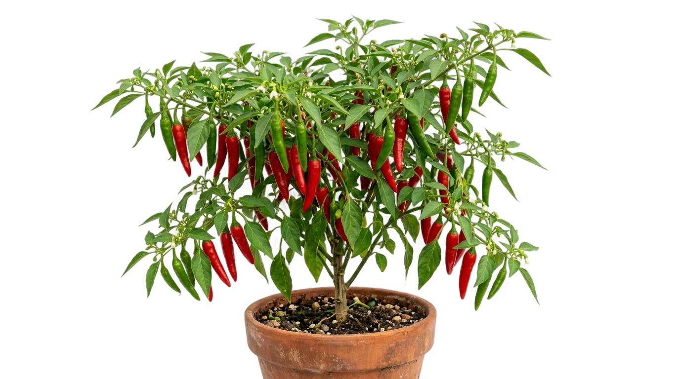 chili plant png PNG transparent background