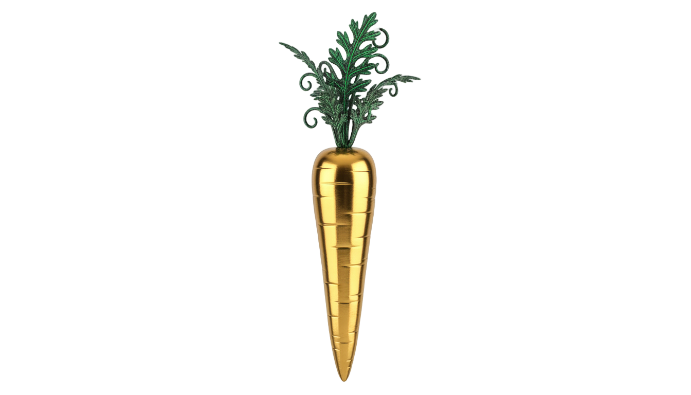 golden carrot png PNG transparent background