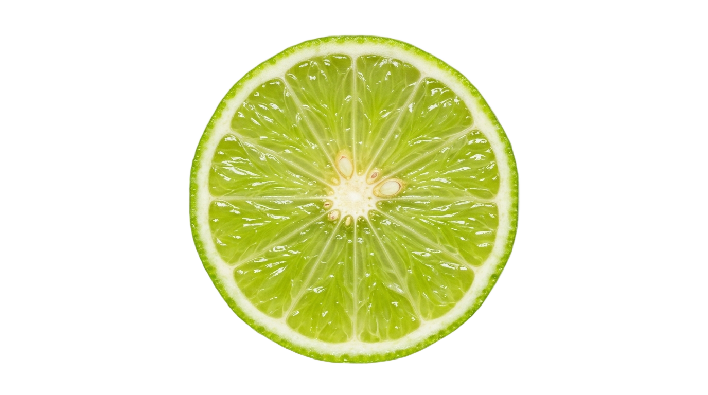green lemon slice png PNG transparent background