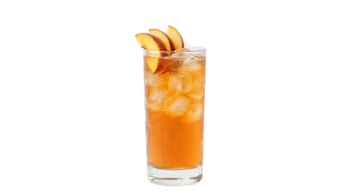 peach iced tea png PNG transparent background