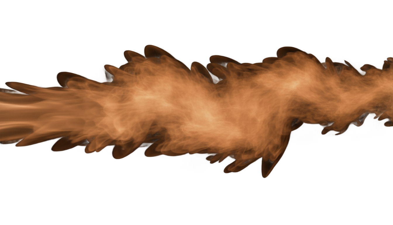 orange fog png PNG transparent background