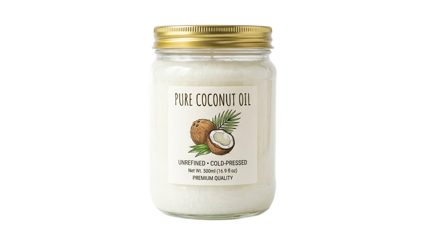 virgin coconut oil png PNG transparent background