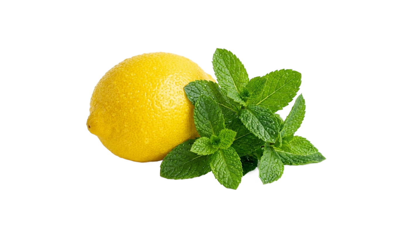 lemon mint png PNG transparent background