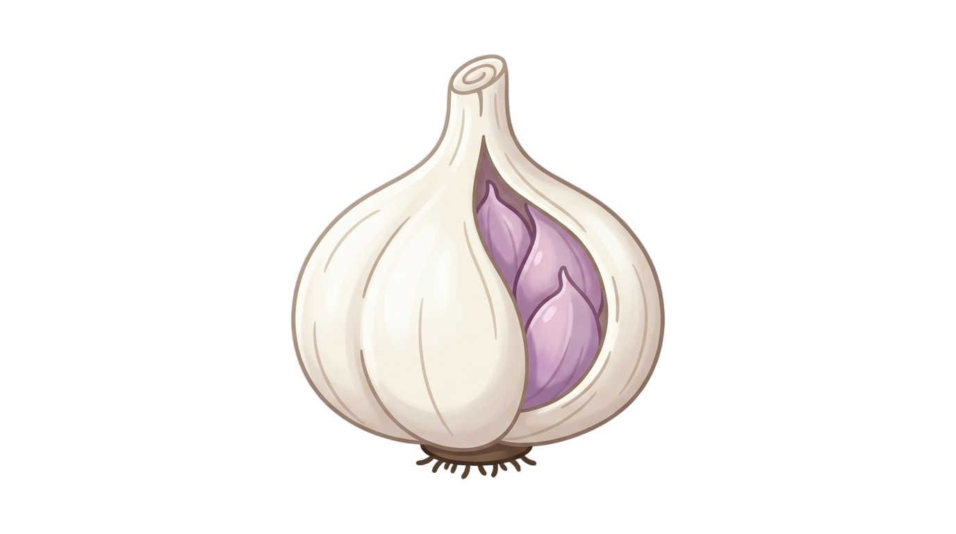 garlic emoji png PNG transparent background