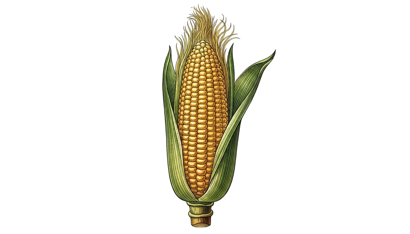 corn drawing png PNG transparent background
