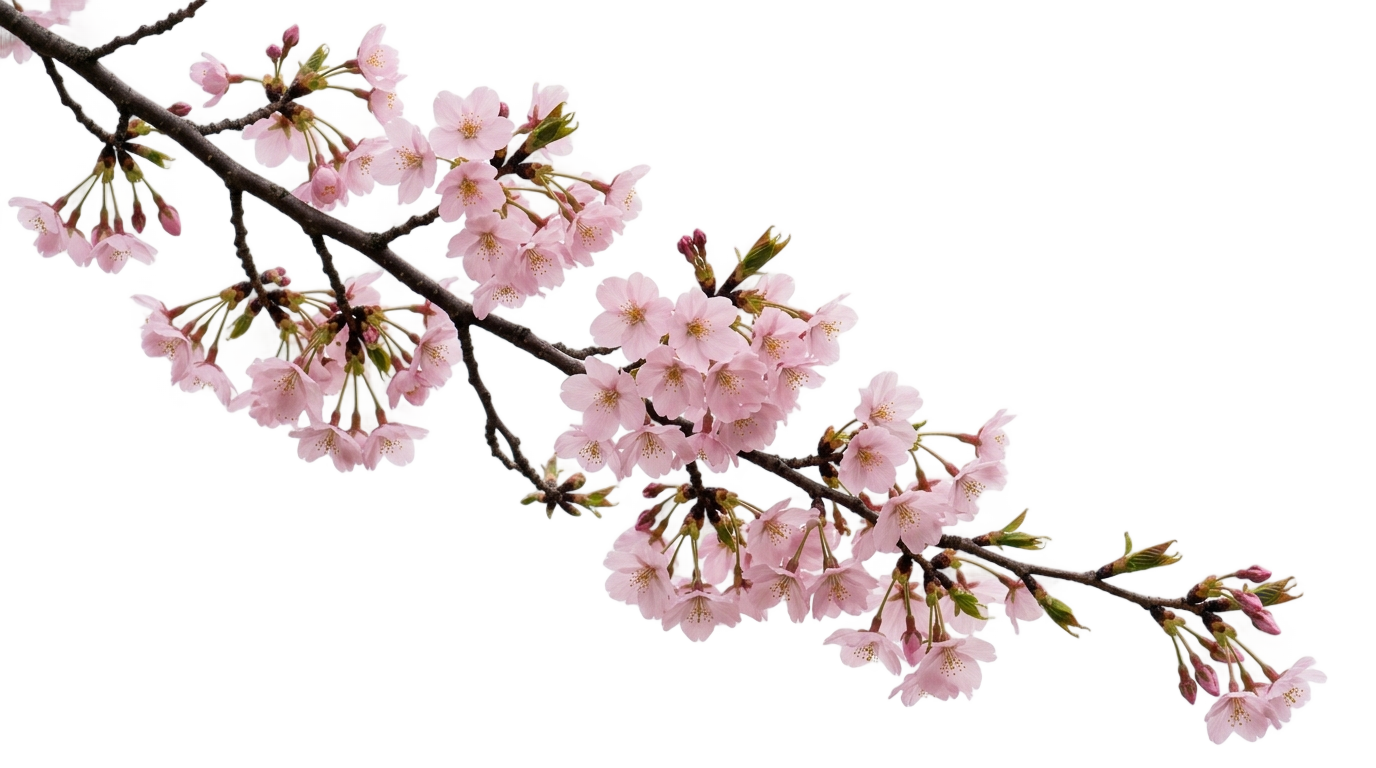 cherry blossom design png PNG transparent background