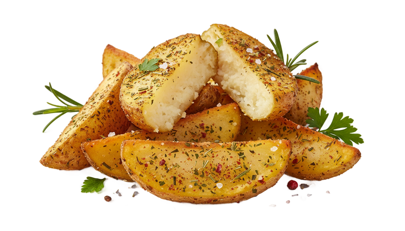 potato wedges png PNG transparent background