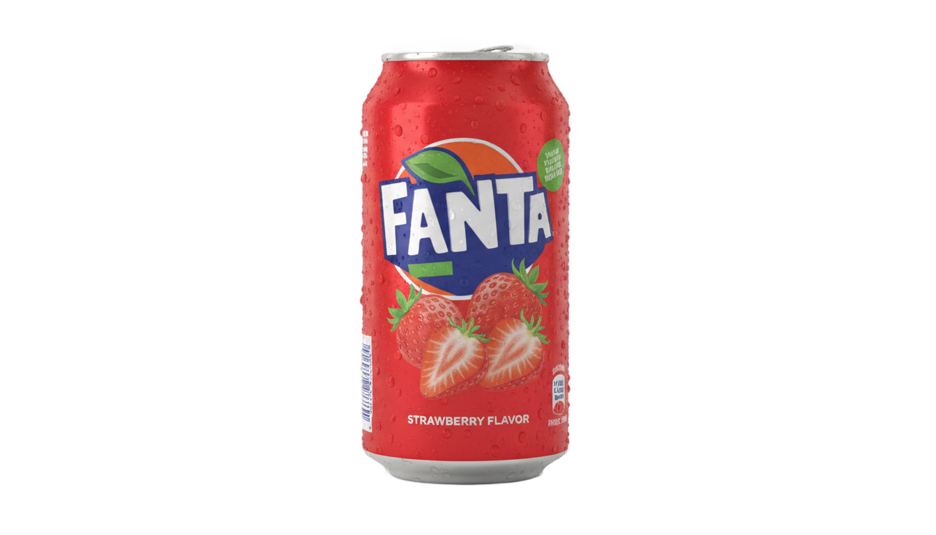 strawberry fanta png PNG transparent background