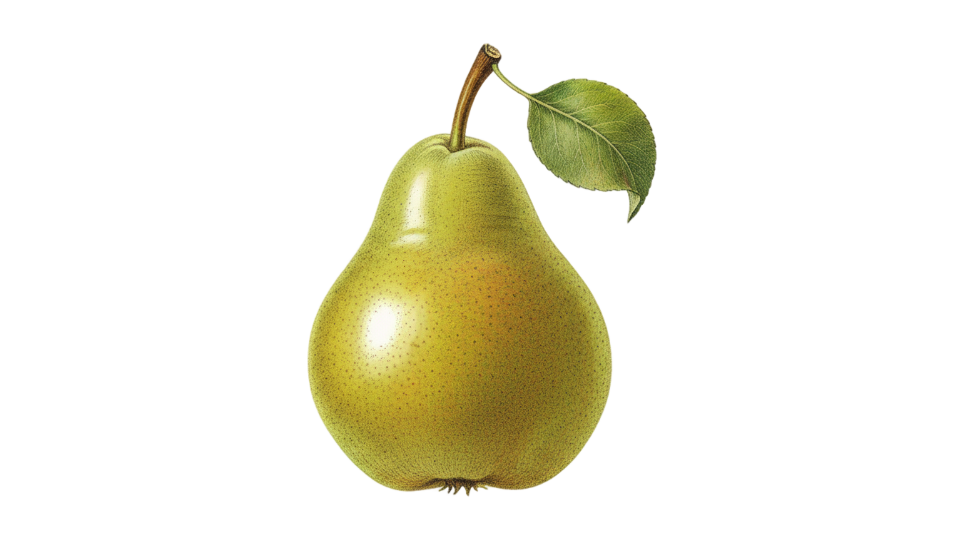 pear illustration png PNG transparent background